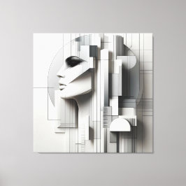 Architectural Profile/ Architektonisches Profi Canvas Afdruk