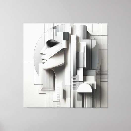 Architectural Profile/ Architektonisches Profi Canvas Afdruk (Voorkant)