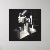 Architectural Sculpted Profile Canvas Afdruk (Voorkant)