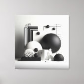 Architectural Silence Ensemble Canvas Afdruk (Voorkant)