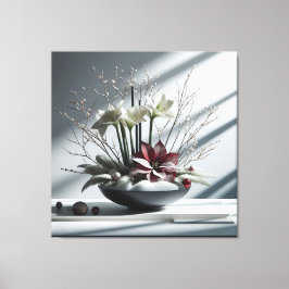 Architectural Winter  Canvas Afdruk