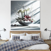Architectural Winter  Canvas Afdruk (Insitu (Slaapkamer))