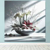 Architectural Winter  Canvas Afdruk (Insitu (Houten vloer))