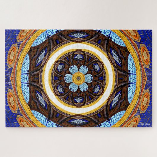 Architecturale Abstracte puzzel (Horizontaal)