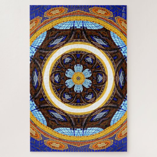 Architecturale Abstracte puzzel (Verticaal)