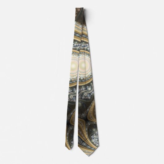 Architecturale fractal Stropdas (Achterkant)