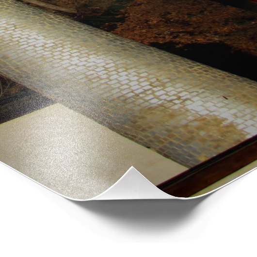 "Architecturale geschiedenis" Foto Afdruk (Hoek)