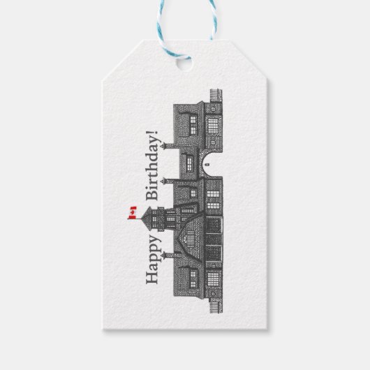 Architecturale Labels Cadeaulabel (Voorkant)