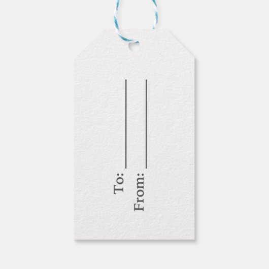 Architecturale Labels Cadeaulabel (Achterkant)