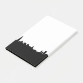 Architecturale pictogrammen van Chicago in Silhoue Post-it® Notes (Schuin)