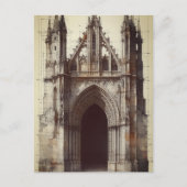 Architecturale portaalschets briefkaart (Voorkant)