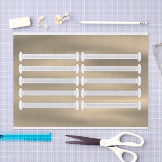 Architecturale Romeinse kolommen Weefseldocument Tissuepapier (Craft)