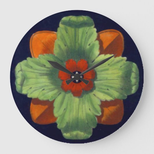 Architecturale rozet nr. 4 grote klok (Voorkant)