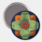 Architecturale rozet nr. 4 magneet (Voorkant / Achterkant)