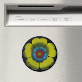 Architecturale rozet nr. 6 magneet (Insitu (Vaatwasser))