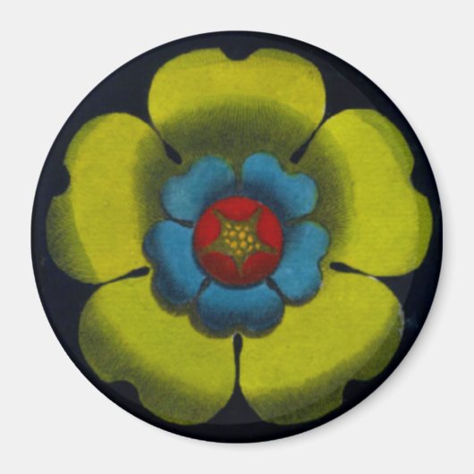 Architecturale rozet nr. 6 magneet (Voorkant)