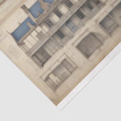  architecturale scrapbook decoupage tissuepapier (Detail)