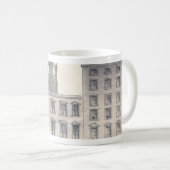 Architecturale Tekening mok (Voorkant rechts)