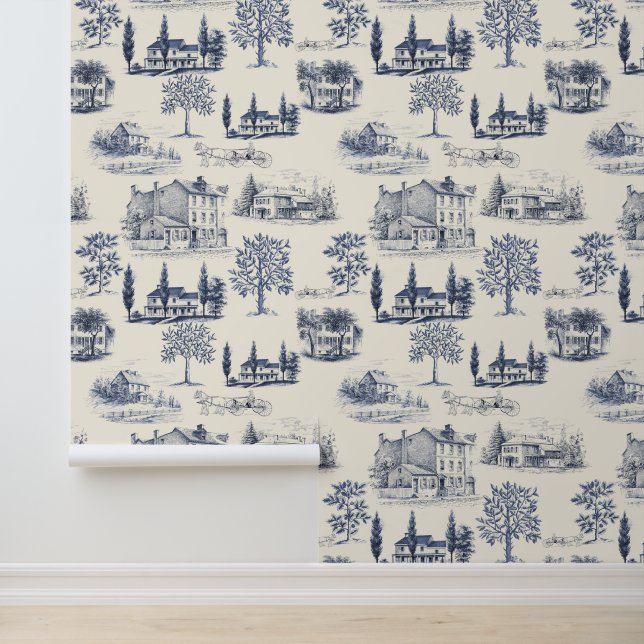 Architecturale Toile Behang (Applicatie)
