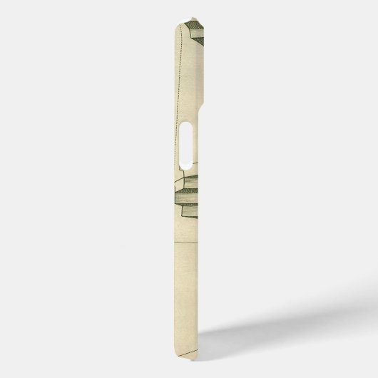 architecturale trappen, werveltrap Case-Mate iPhone case (Achterkant / Rechts)