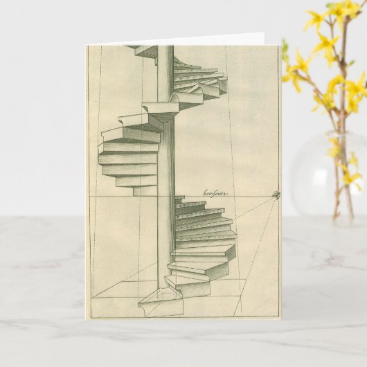  architecturale trappen, werveltrap kaart (Gele Bloem)