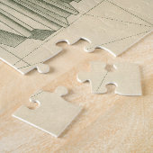 architecturale trappen, werveltrap legpuzzel (Zijkant)