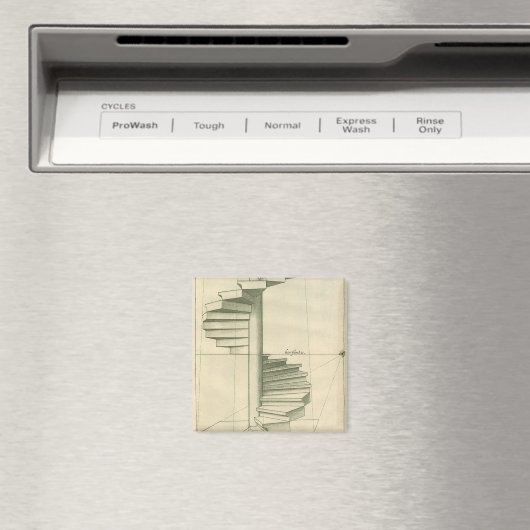 architecturale trappen, werveltrap magneet (Insitu (Vaatwasser))