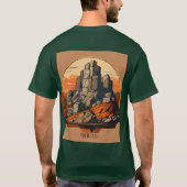 Architecturale wonderen voor Cityscape T-shirts (Achterkant)