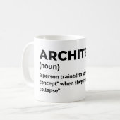 Architecture Humor Definition Mok (Voorkant links)