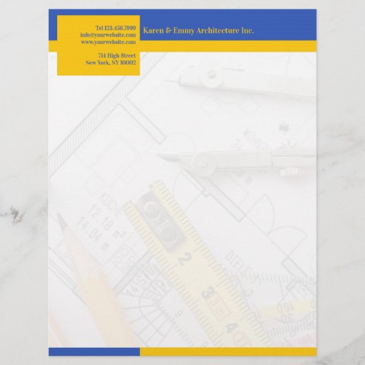 Architecture Letterhead Briefhoofd (Voorkant)