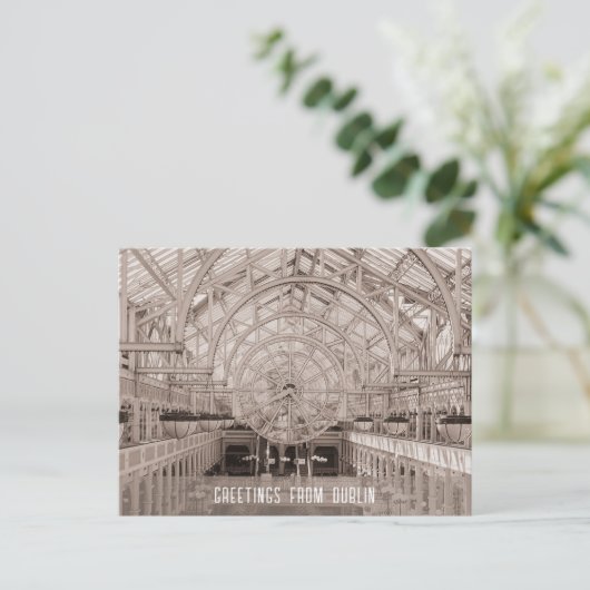 Architecture of Dublin Ireland  Briefkaart (Staand voorkant)