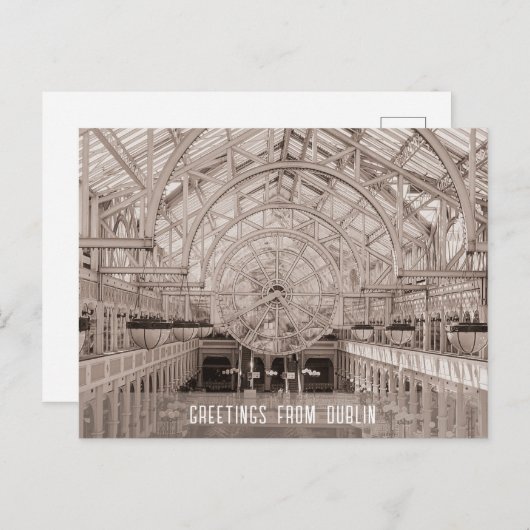Architecture of Dublin Ireland  Briefkaart (Voorkant / Achterkant)