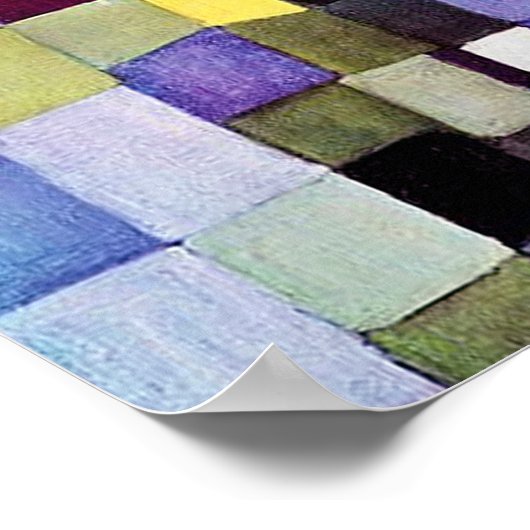 Architecture, Paul Klee Poster (Hoek)