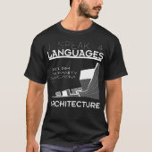 Architecture Shirt Funny Architect Gift T-Shirt (Voorkant)