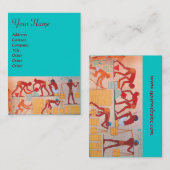 ARCHITECTURELE BOUWEN rood geel blauw Visitekaartje (Voorkant / Achterkant)