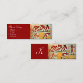 ARCHITECTURELE BOUWMONOGRAM MINI VISITEKAARTJE (Voorkant / Achterkant)