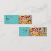 ARCHITECTURELE BOUWMONOGRAM MINI VISITEKAARTJE (Voorkant / Achterkant)