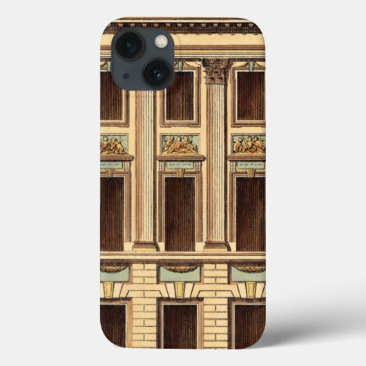 Architecturele façade door Jean Deneufforge Case-Mate iPhone Case (Achterkant)