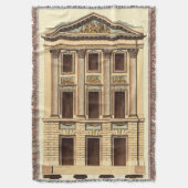 Architecturele façade door Jean Deneufforge Deken (Voorkant Verticaal)