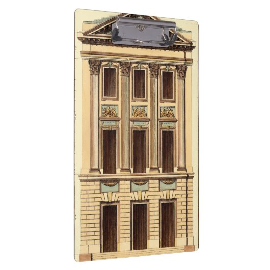 Architecturele façade door Jean Deneufforge Klembord (Rechts)