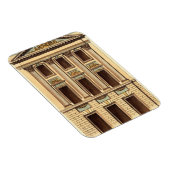 Architecturele façade door Jean Deneufforge Magneet (Rechterzijde)