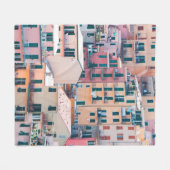 ARCHITECTURELE FOTOGRAFIE VAN CONCRETE HUISVESTING FLEECE DEKEN (Voorkant (Horizontaal))