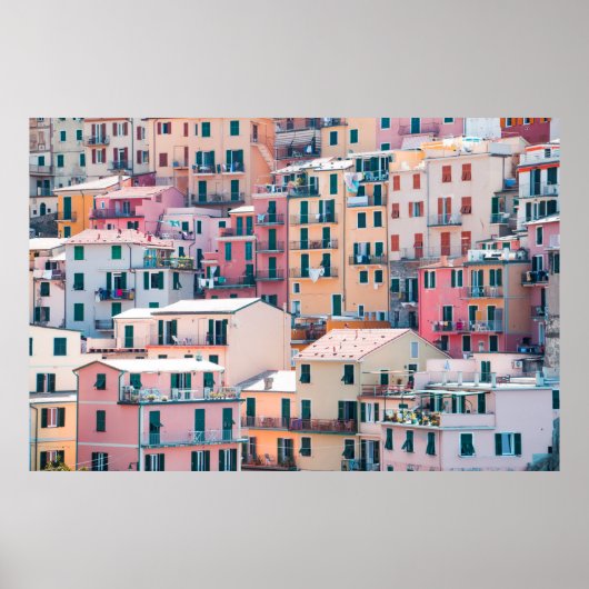 ARCHITECTURELE FOTOGRAFIE VAN CONCRETE HUISVESTING POSTER (Voorkant)