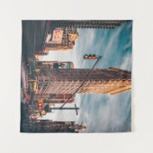 ARCHITECTURELE FOTOGRAFIE VAN DE BROEIENDE GEBOUW WANDKLEED (Voorkant (horizontaal))