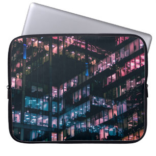 ARCHITECTURELE FOTOGRAFIE VAN HET BOUWEN MET MENSE LAPTOP SLEEVE