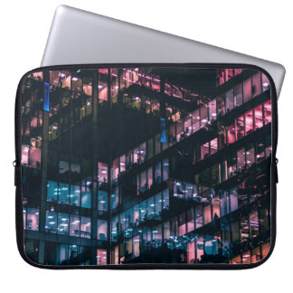 ARCHITECTURELE FOTOGRAFIE VAN HET BOUWEN MET MENSE LAPTOP SLEEVE