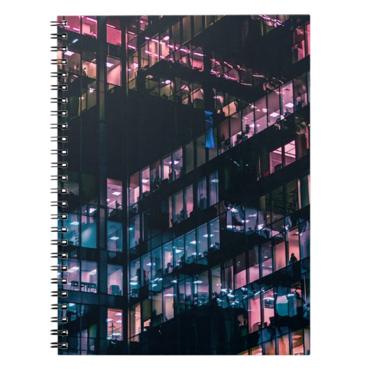 ARCHITECTURELE FOTOGRAFIE VAN HET BOUWEN MET MENSE NOTITIEBOEK (Voorkant)