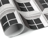 ARCHITECTURELE FOTOGRAFIE VAN WITTE BOUW CADEAUPAPIER (Rol Hoek)