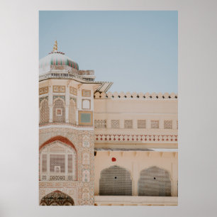 ARCHITECTURELE FOTOGRAFIE VAN WITTE HUIS POSTER