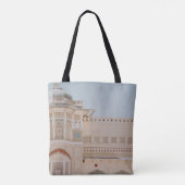 ARCHITECTURELE FOTOGRAFIE VAN WITTE HUIS TOTE BAG (Achterkant)